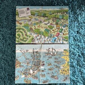 Vintage where’s Waldo puzzles